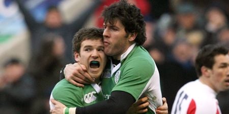 Shane Horgan pays tribute as Gordon D’Arcy exits stage left