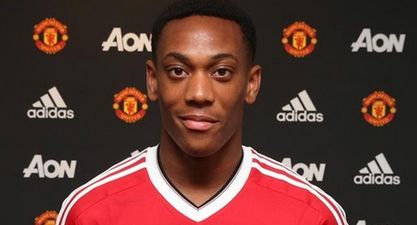 Manchester United fans rage with Louis van Gaal over Anthony Martial’s wing role