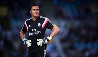 It appears Keylor Navas was really, really desperate to join Manchester United