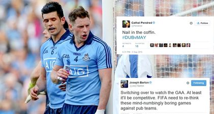 Twitter lost its mind watching Mayo v Dublin