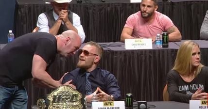 VIDEO: True friend Dana White reveals what he whispered to Conor McGregor at the Go Big event