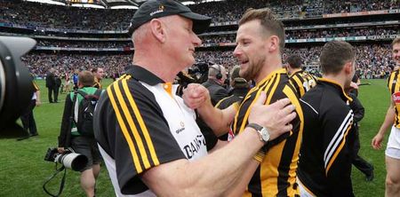 Pic: Jackie Tyrrell shows the incredible sacrifice he made to be there for Kilkenny’s victory