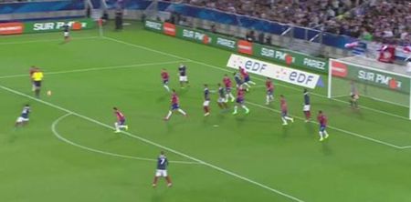 Video: Blaise Matuidi scores astonishing volley golazo for France