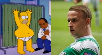 Watch: Aberdeen fan does Homer Simpson impression to try distract Celtic penalty taker