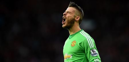 The pictures of David De Gea going through all the emotions shows what he thinks of United