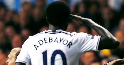 Spurs released Emmanuel Adebayor and it prompted the most sarcastic of hashtags