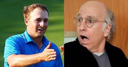 Larry David had us in stitches with his comments on Jordan Spieth