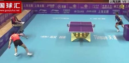 Video: Insanely impressive table tennis rally makes Forrest Gump look like a movie character