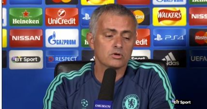 VIDEO: Jose Mourinho goes full Jose Mourinho ahead of Champions League opener