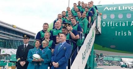 PICS: Joe Schmidt’s men say their final goodbyes as they leave for the World Cup