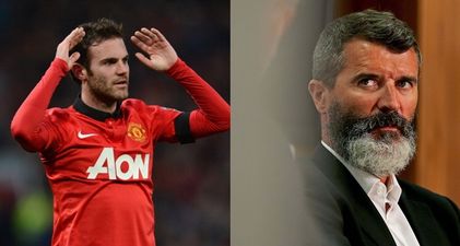 Juan Mata leaves Roy Keane out of his all-time Manchester United XI