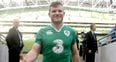 Pic: Gordon D’Arcy gets that one final photo in an Ireland jersey