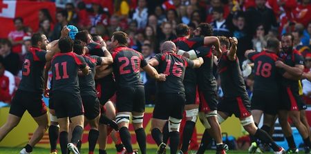 Video: Brilliant scenes as Georgia claim Tongan World Cup scalp