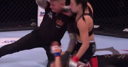 VIDEO: BAMMA’s first ever women’s fight didn’t last very long