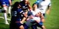 Samoan centre brutalised by USA behemoth, 28 seconds into World Cup debut