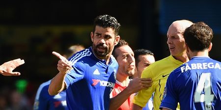 Diego Costa’s shenanigans went down like a dream with one young Chelsea fan