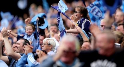 Dublin fans unveil classy banner at Croke Park to welcome refugees