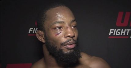 GRAPHIC: You could pretty much see the inside of Andre Harrison’s face after nasty cut