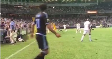 VIDEO: Andrea Pirlo tried something so Andrea Pirlo from a corner on Saturday night