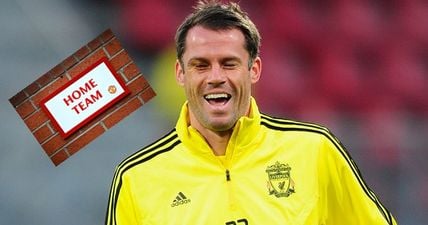 Jamie Carragher banters the prospect of managing Manchester United one day