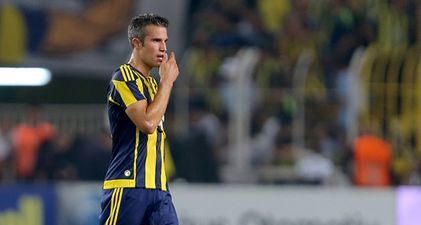 Robin van Persie has only joined Fenerbahce but he’s “not happy”