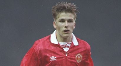 WATCH: A fresh-faced David Beckham made his debut for Manchester United 23 years ago today