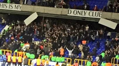 Arsenal fans have not left White Hart Lane as they found it