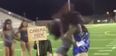 VIDEO: All hell breaks loose at High School American Football game… between the cheerleaders