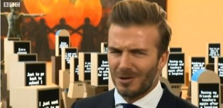 David Beckham has his say on Alex Ferguson’s world class debate