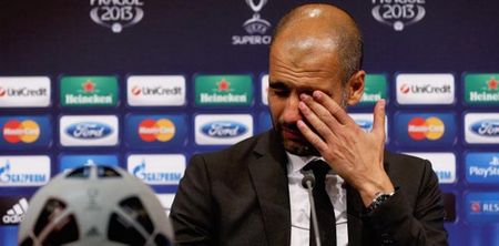 Pep Guardiola storms out of Bayern Munich press conference