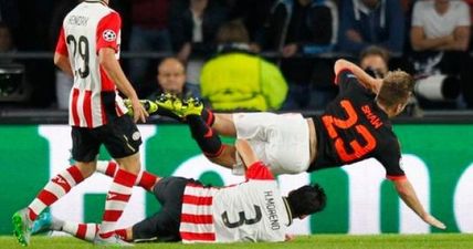 VIDEO: Louis Van Gaal tries to allay Hector Moreno’s fears ahead of facing Manchester United again