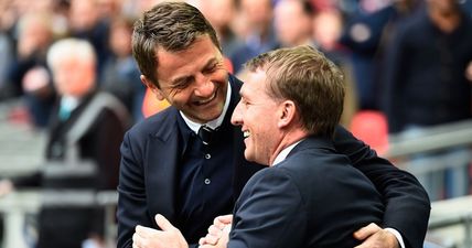 Tim Sherwood might need to chill out a little bit with his praise for Brendan Rodgers