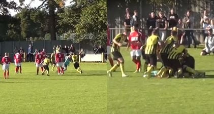 Watch: Goalkeeper scores stunning last minute bicycle kick in FA Cup tie