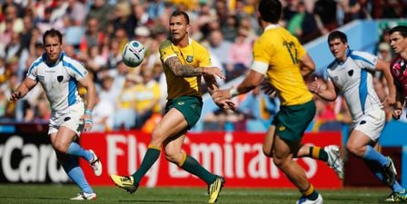 WATCH: Quade Cooper puts on a show as Australia dominate Uruguay