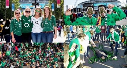 Pics: Irish fans have taken over London for game against Romania