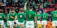 Cian Healy’s stunning, 60-metre spiral kick earns him a standing ovation