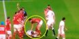 VIDEO: George North got right under Mike Brown’s skin at Twickenham