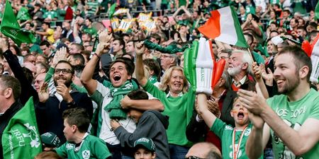 Tommy Bowe’s rousing words about the Irish supporters that turned Wembley green