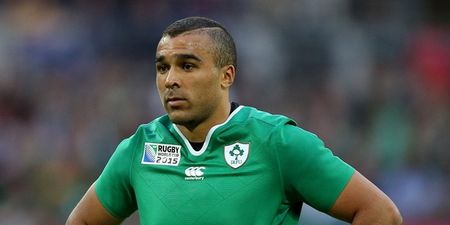 Simon Zebo departs Irish World Cup squad on compassionate leave