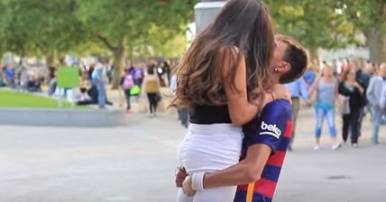 VIDEO: A Neymar lookalike is mauling the face off gullible young women in London