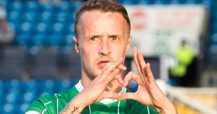 Celtic’s Leigh Griffiths punished for “f**king refugee” song about Hearts player