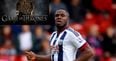 Victor Anichebe is not one bit happy about being refused a picture with Game of Thrones stars