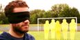 VIDEO: Juan Mata proves he’s a football genius with blindfold free-kick challenge