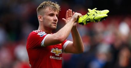 Luke Shaw returns to Manchester United training for the first time since leg break