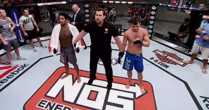 Conor McGregor’s SBG compatriot Saul Rogers took to the octagon in episode five of TUF 22 [SPOILER]