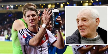 Amid the Irish euphoria, Eamon Dunphy squeezed in a killer dig on Bastian Schweinsteiger