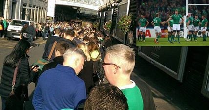 PICS: Irish fans are having an absolute nightmare trying to get to Cardiff