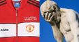 Pics: Adidas make major blunder with their retro Manchester United range