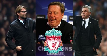 Carlo Ancelotti was offered Liverpool job before Klopp according to Harry Redknapp