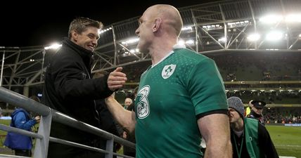 Ronan O’Gara’s classy salute to Paul O’Connell is perhaps the most beautiful of all